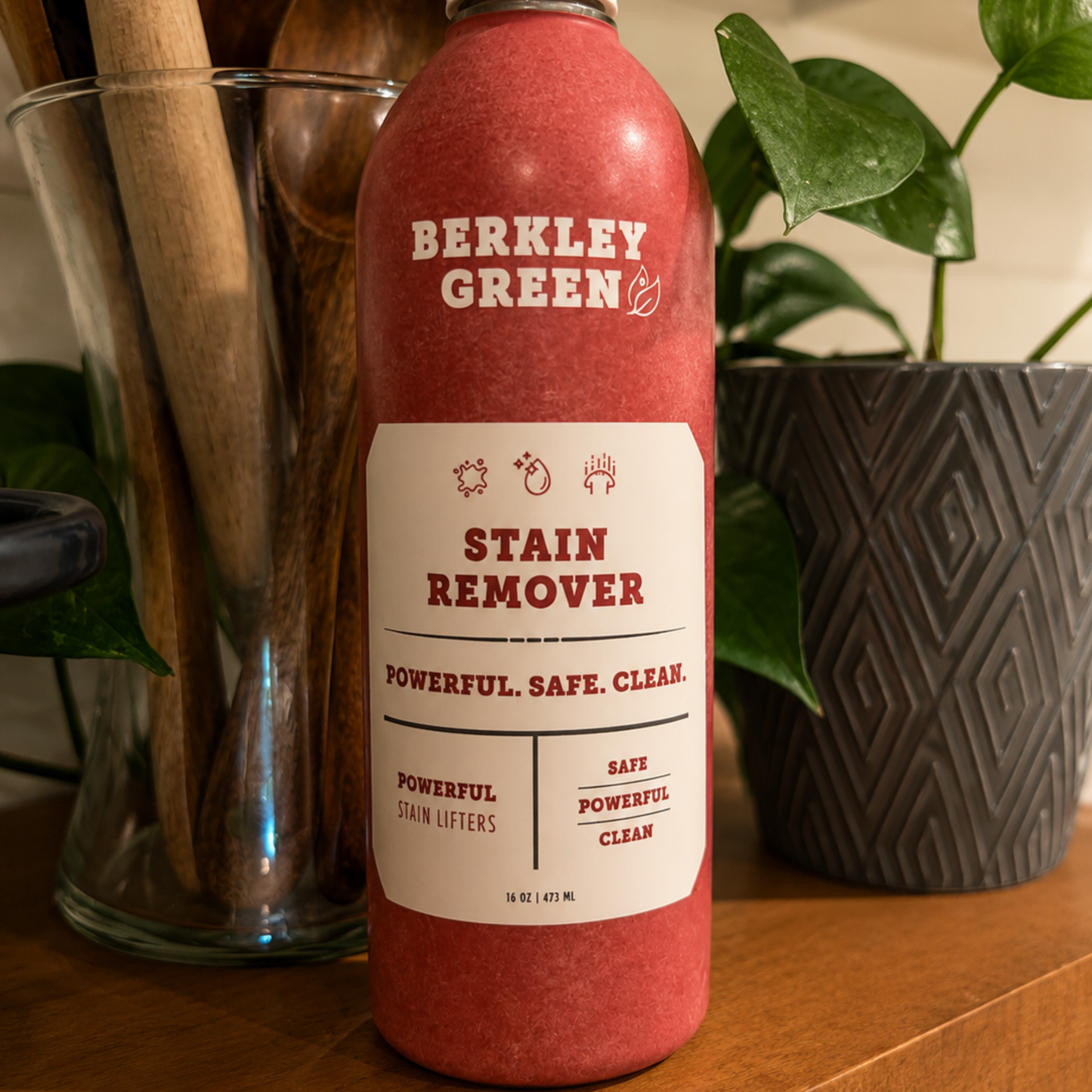 Eco Fabric Stain Remover with Spray Nozzle Included (16oz bottle)