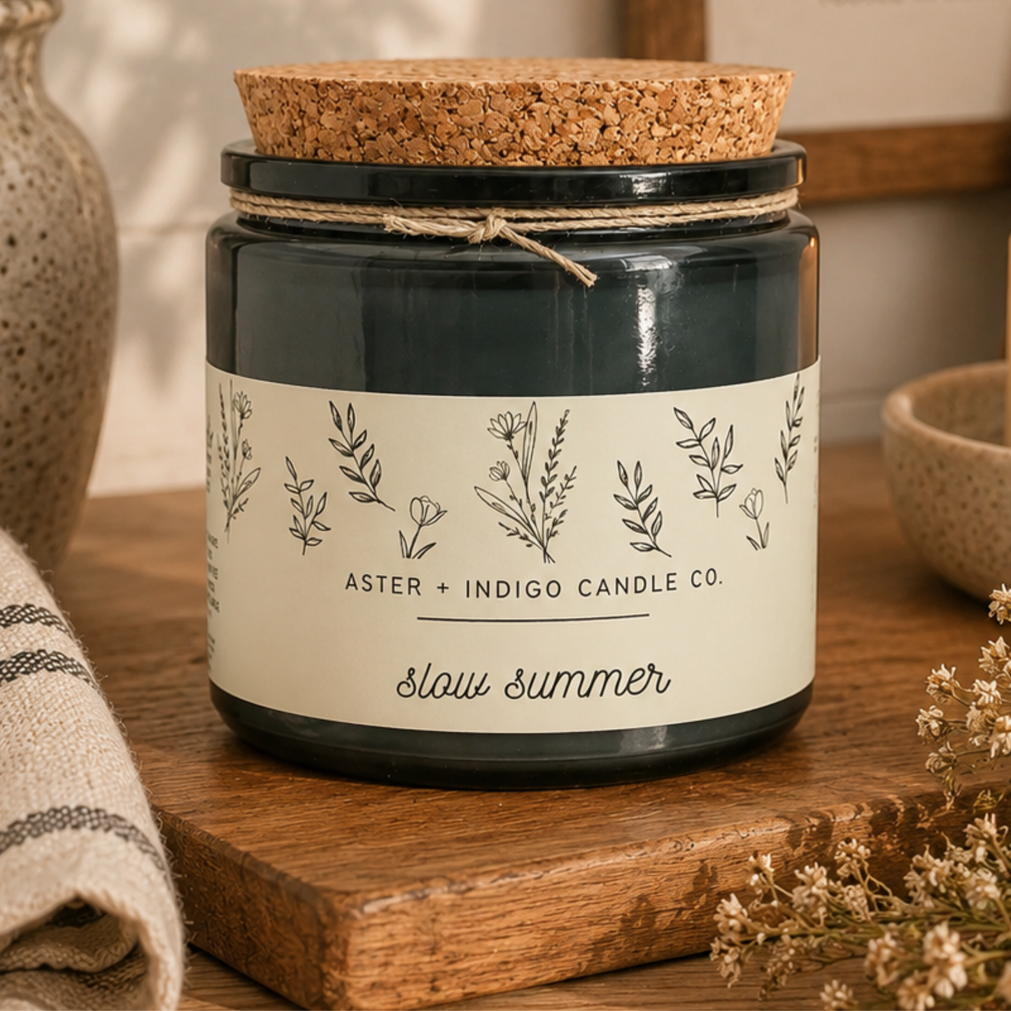 PRE-ORDER Slow Summer Non-Toxic Candle