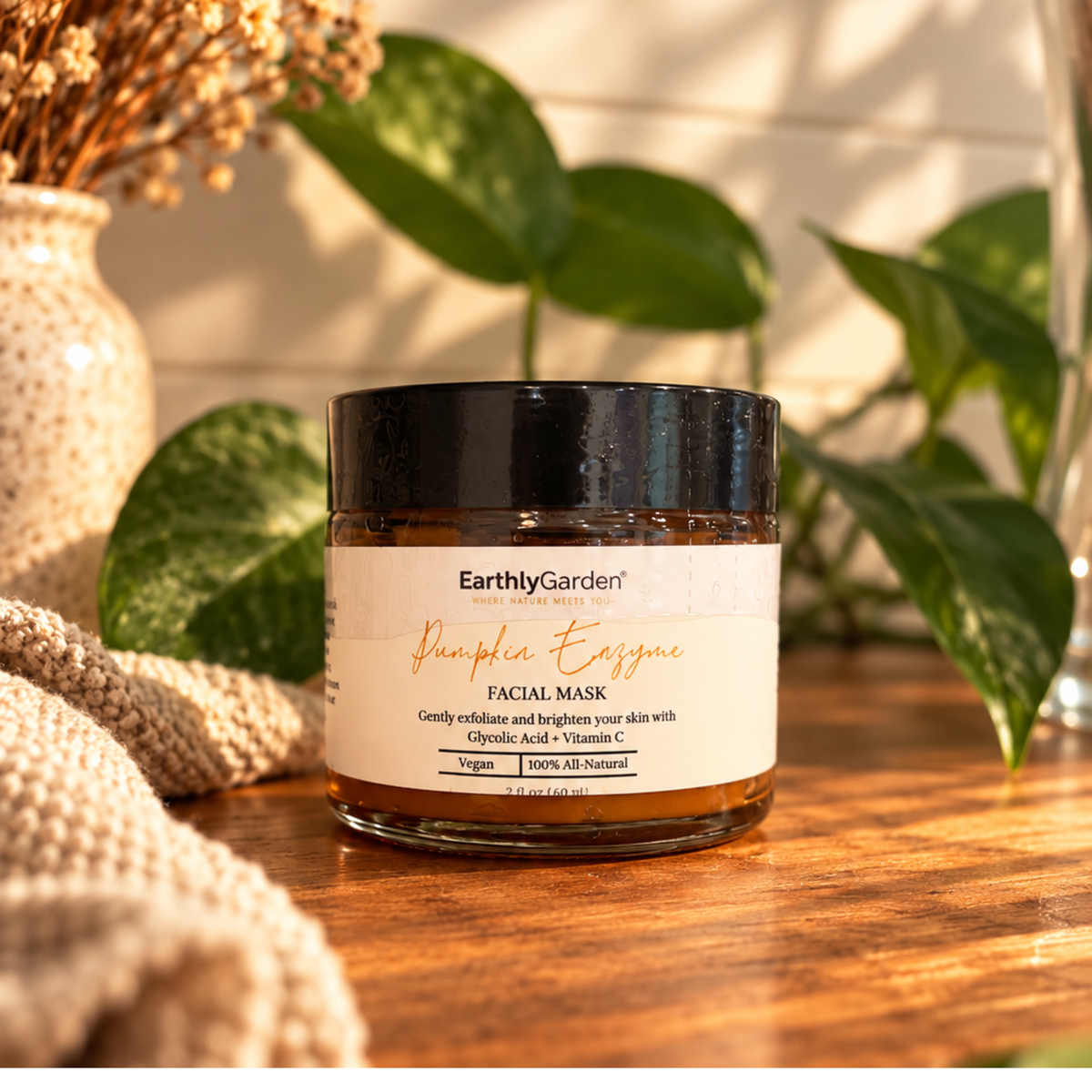 Earthly Garden Pumpkin Enzyme Face Mask