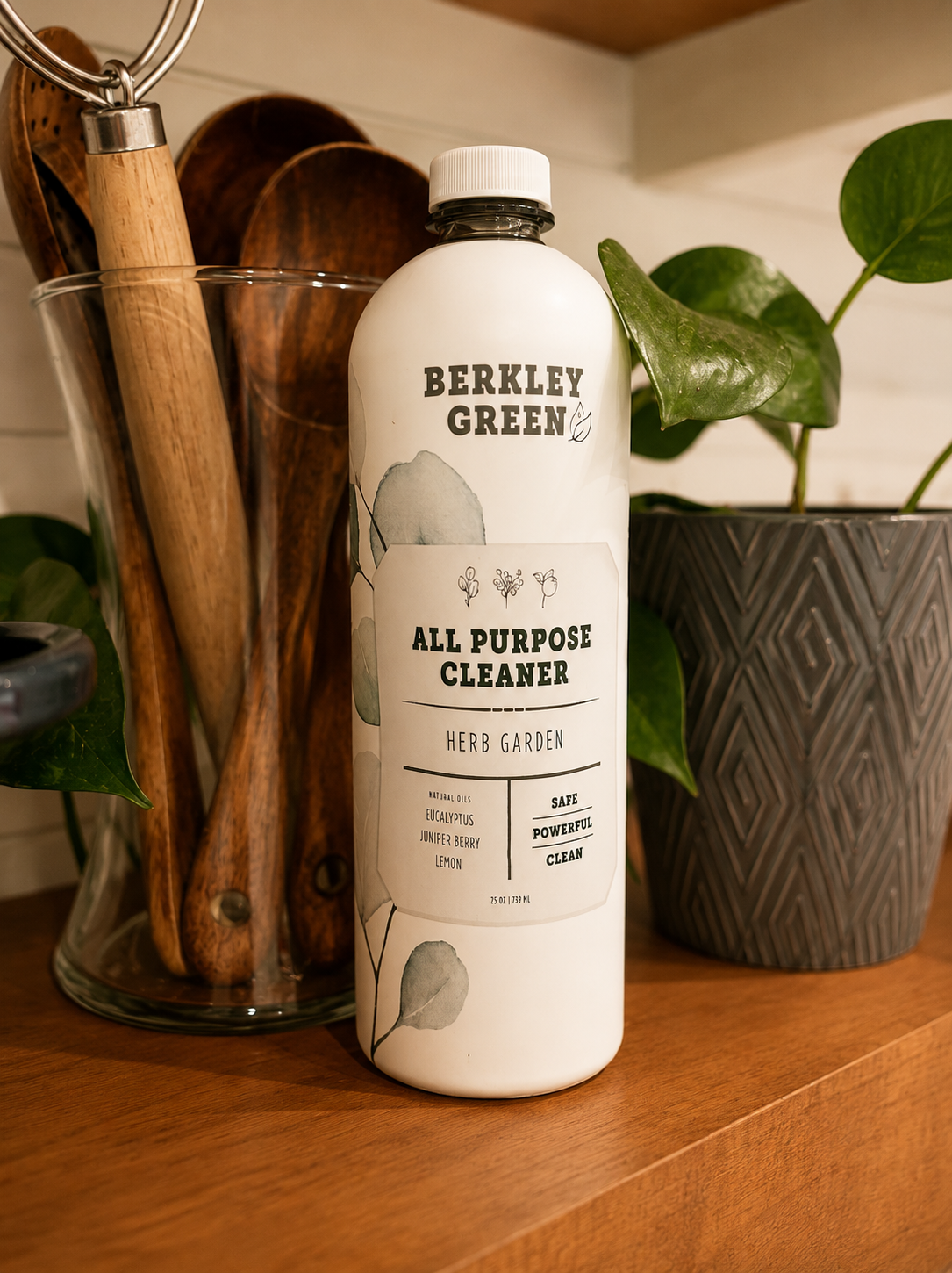 Eco All Purpose Cleaner, Herb Garden, Spray Nozzle Included (25oz bottle)