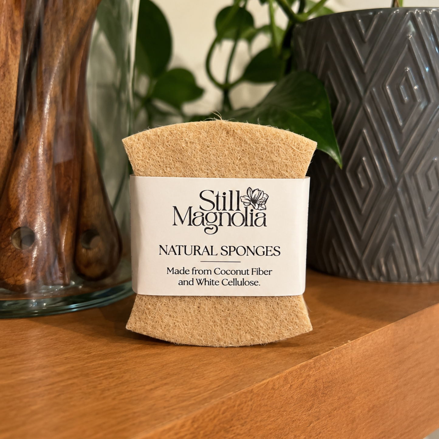 Still Magnolia All Natural Sponges - Set of 3