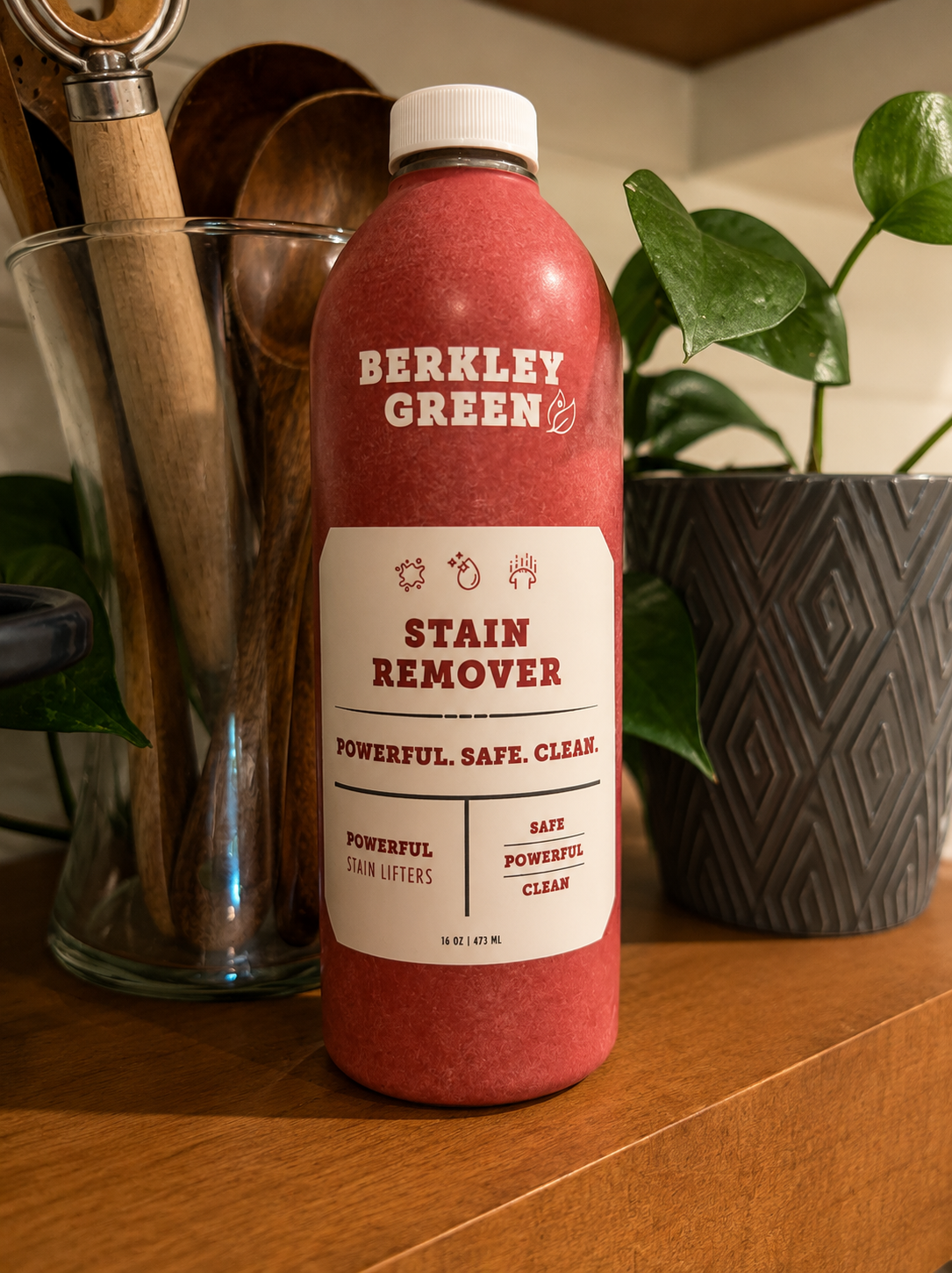 Eco Fabric Stain Remover with Spray Nozzle Included (16oz bottle)