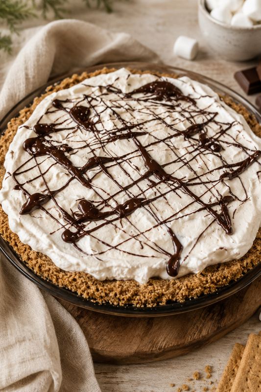 Frozen Toasted Marshmallow Pie