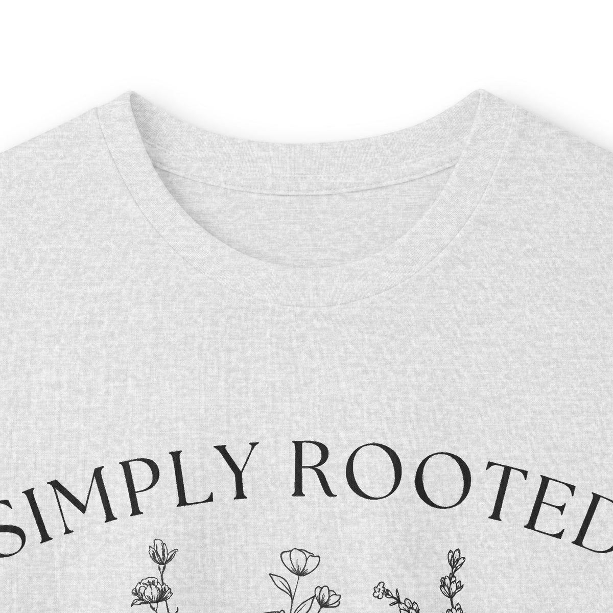 Simply Rooted Long Sleeve Tee - EST 2023 Floral Graphic