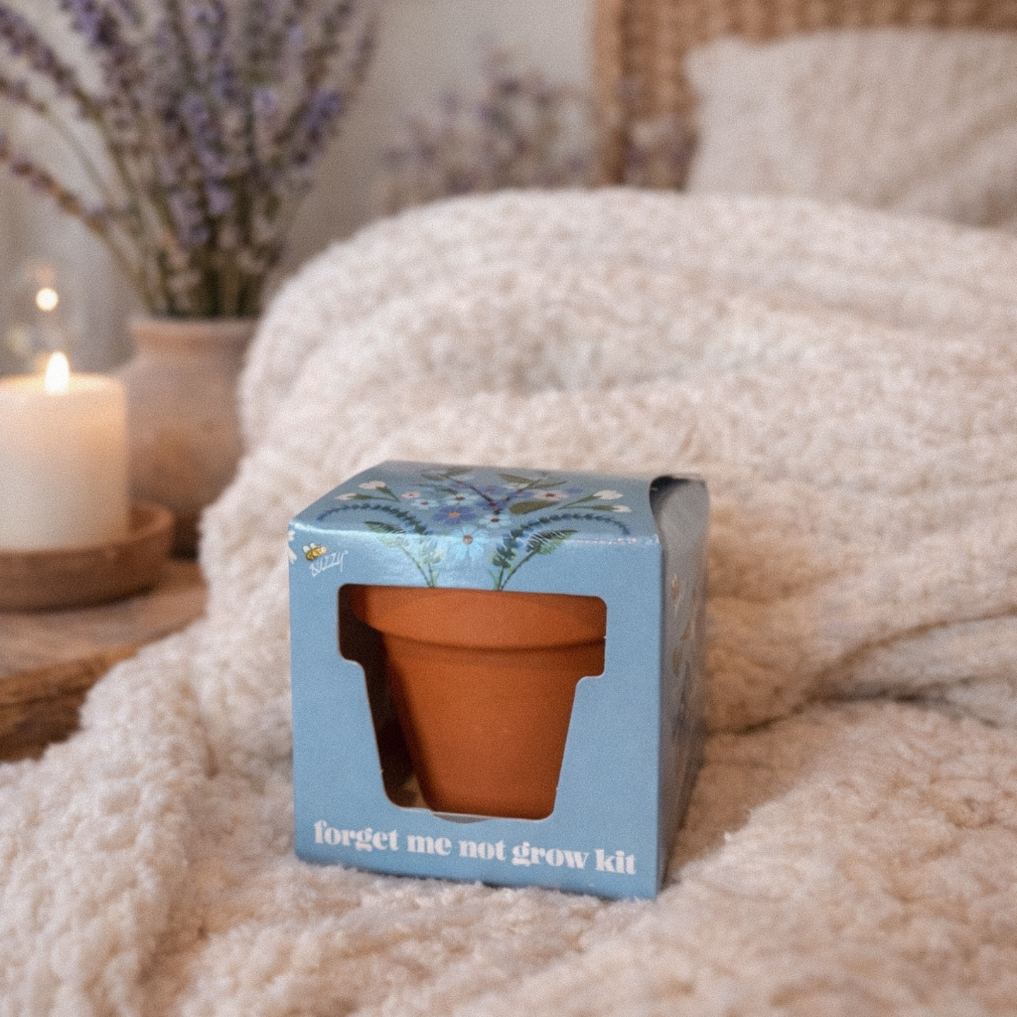 Mini Grow Pot Forget-Me-Not Kit