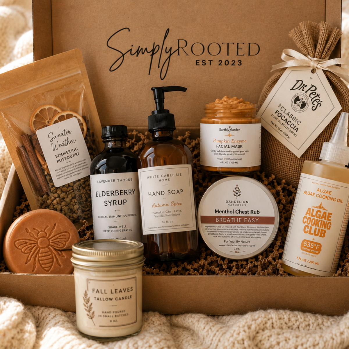 RESERVE: October Simply Rooted Quarterly Subscription Box (Ships First Week of October)
