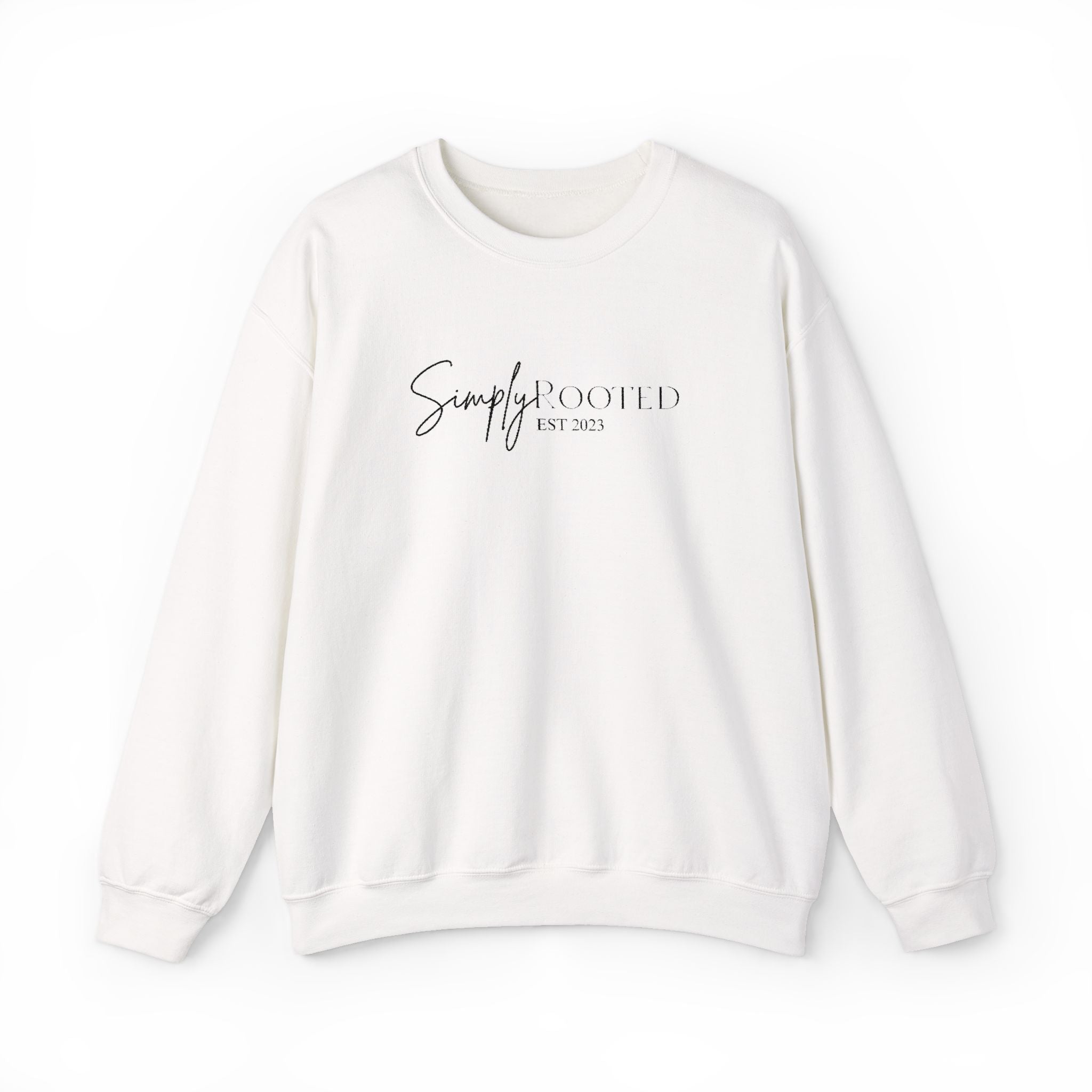 Simply Rooted Embroidered Crewneck Sweatshirt
