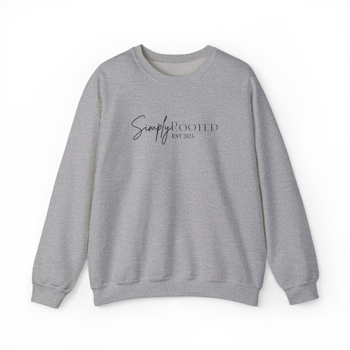 Simply Rooted Embroidered Crewneck Sweatshirt