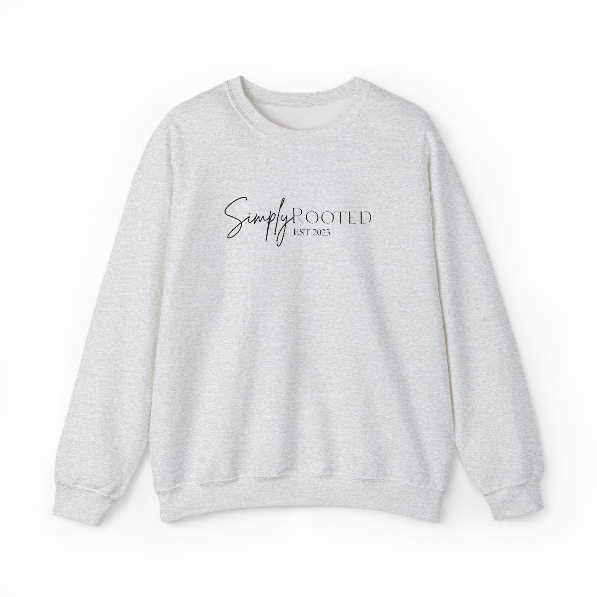 Simply Rooted Embroidered Crewneck Sweatshirt