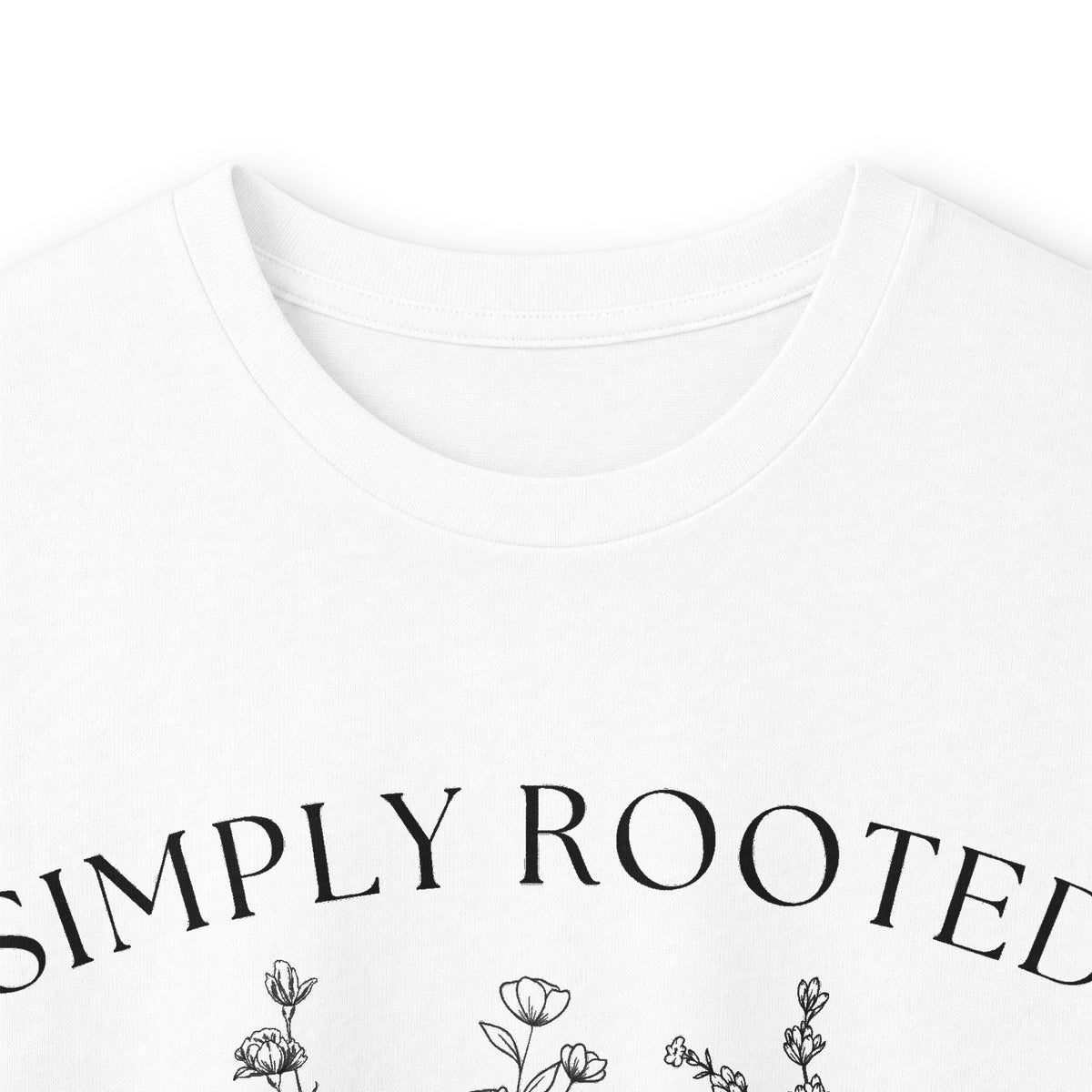 Simply Rooted Long Sleeve Tee - EST 2023 Floral Graphic