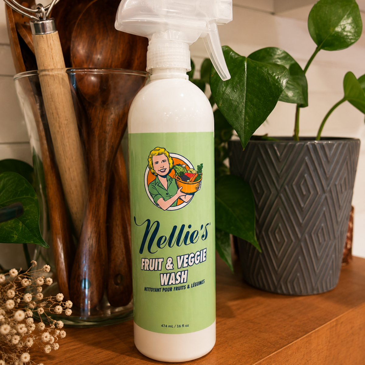 Nellie's Fruit & Veggie Wash