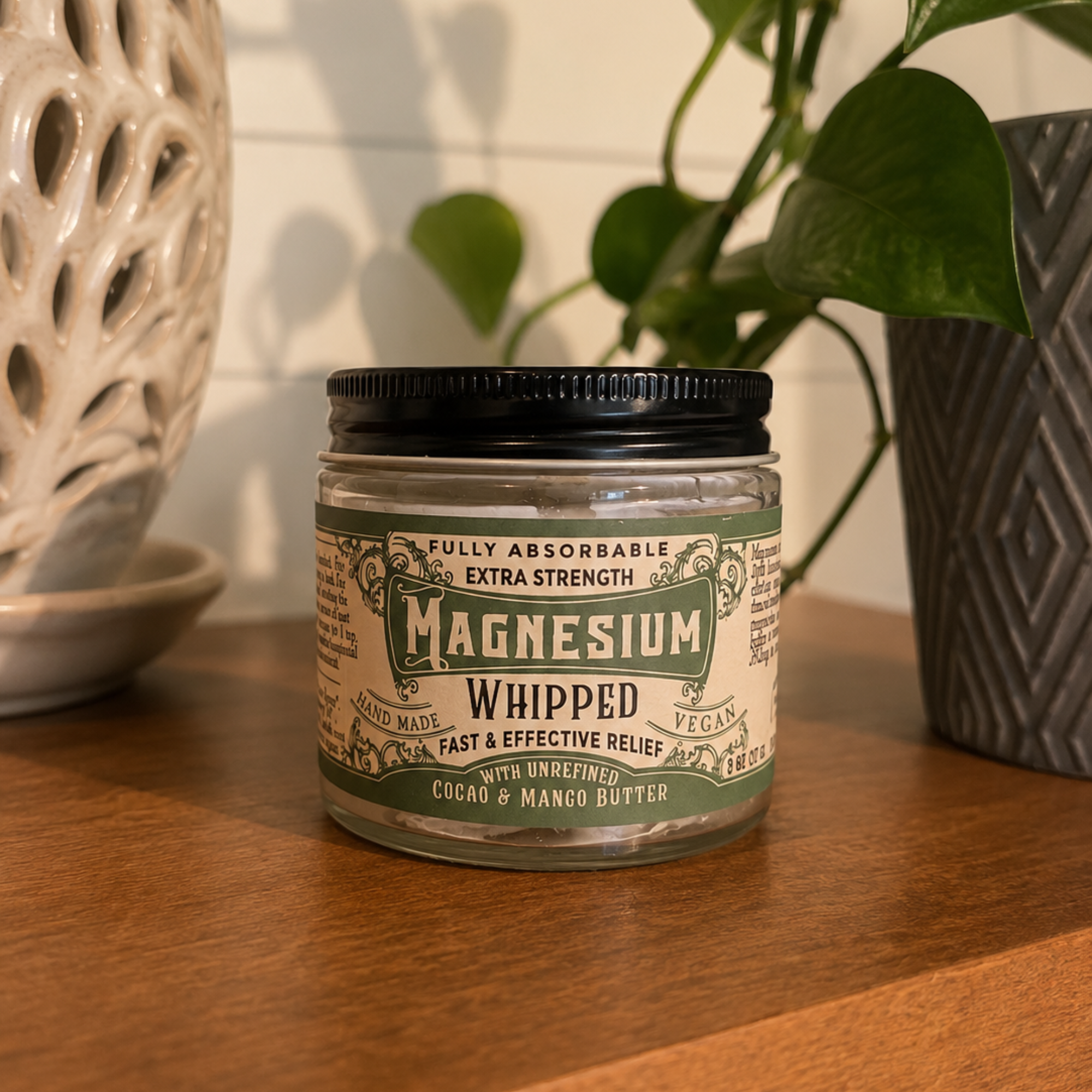 Roots and Leaves Whipped Magnesium Body Butter
