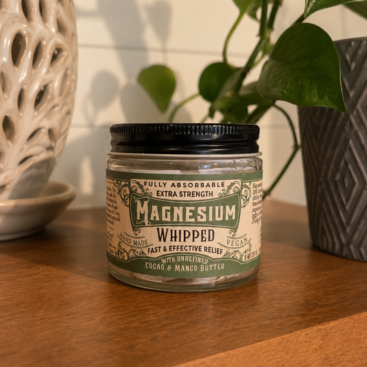 Roots and Leaves Whipped Magnesium Body Butter