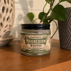 Roots and Leaves Whipped Magnesium Body Butter