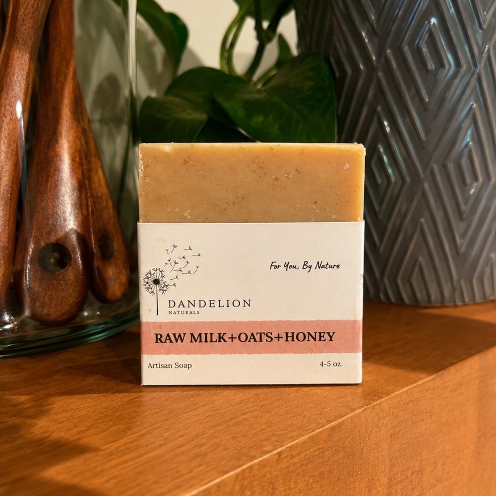 Raw Milk, Oats, & Honey Bar Soap