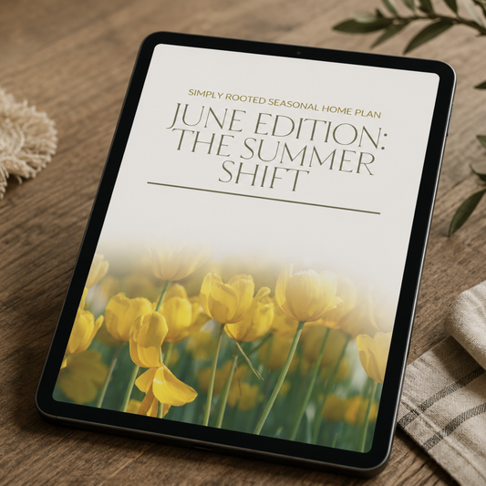 Simply Rooted Monthly Seasonal Home Plan (Digital Download)