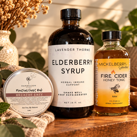 PRE-ORDER Cold & Flu Wellness Bundle (Ships Week of Oct 26th)