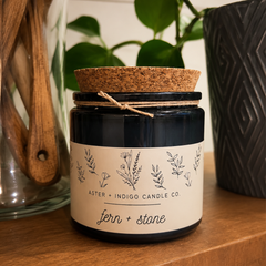 Fern + Stone Non-Toxic Candle