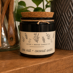 Sea Salt + Coconut Water Non-Toxic Candle